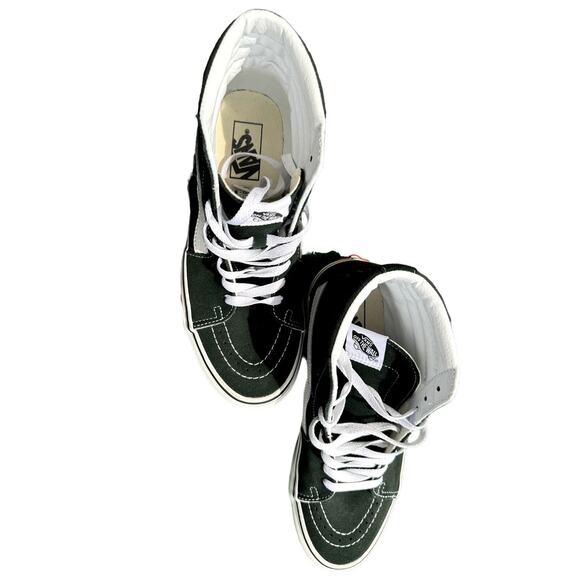 VANS OFF THE WALL Other - MENS VANS OFF THE WALL GREEN/WHITE HIGH TOP SNEAKERS SIZE 8